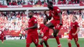 Foto ilustrativa de la nota titulada: ¡Histórico! Con gol de Cyle Larin, Canadá logra su primer punto en un Mundial
