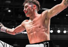 Foto ilustrativa de nota Bam Rodríguez logra brutal KO sobre Antonio Vargas para ganar el Campeonato Gallo AMB