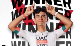 Foto que representa a Isaac del Toro se impone en la etapa 7 del Tour Auvernia-Ródano-Alpes 2026