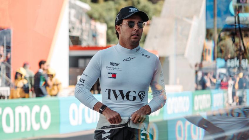 F1: Checo Pérez se queda corto en la clasificación del GP de Barcelona; Leclerc se estrella
