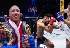 Foto ilustrativa de nota UFC Freedom 250: Gaethje domina a Topuria; así le quitó el invicto y el oro en La Casa Blanca