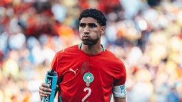 Foto que representa a Achraf Hakimi empata récord de leyenda del América en Mundiales