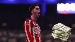 Foto que representa a La MILLONARIA cifra que Chivas pediría por Brian Gutiérrez; ¿Dónde lo buscan?