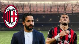 Foto que representa a Ruben Amorim entrenaría a Santiago Gimenez; ¿Hasta qué año firmaría con AC Milan?