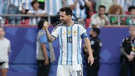 Foto que representa a ¡Histórico! Messi es el máximo goleador de los Mundiales tras hat-trick ante Argelia