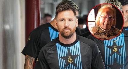 Tiene 104 años, vio todos los Mundiales y sueña con conocer a Lionel Messi