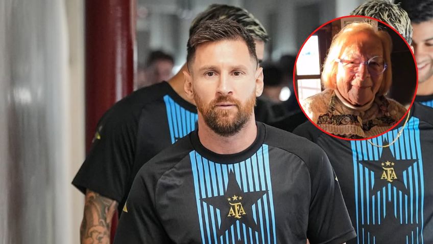 Tiene 104 años, vio todos los Mundiales y sueña con conocer a Lionel Messi