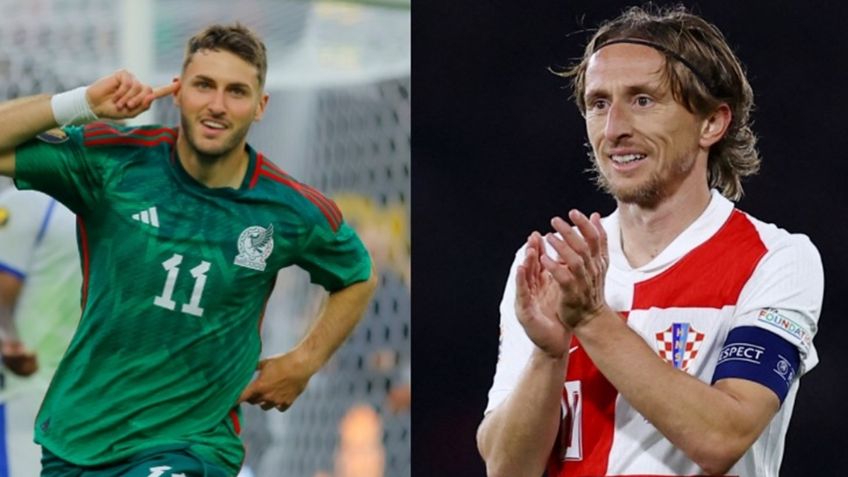 Modric asegura que Santiago Gimenez es un gran jugador: “Puede ser importante para México”