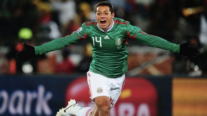¿Con quién está empatado Chicharito Hernández como máximo anotador de México en los Mundiales?