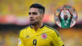 Foto que representa a Radamel Falcao se rinde ante Julián Quiñones: “Orgulloso de verlo brillar con otro país”