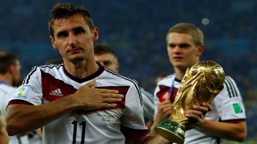 Estos son todos los goles que Miroslav Klose metió con Alemania en Mundiales