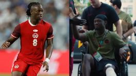 Foto que representa a El emotivo recibimiento a Ismaël Koné tras salir del hospital por su grave fractura | VIDEO