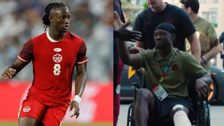 El emotivo recibimiento a Ismaël Koné tras salir del hospital por su grave fractura | VIDEO