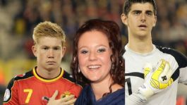 Foto que representa a La 'traición' entre De Bruyne y Courtois por el amor de Caroline Lijnen que cimbró a Bélgica