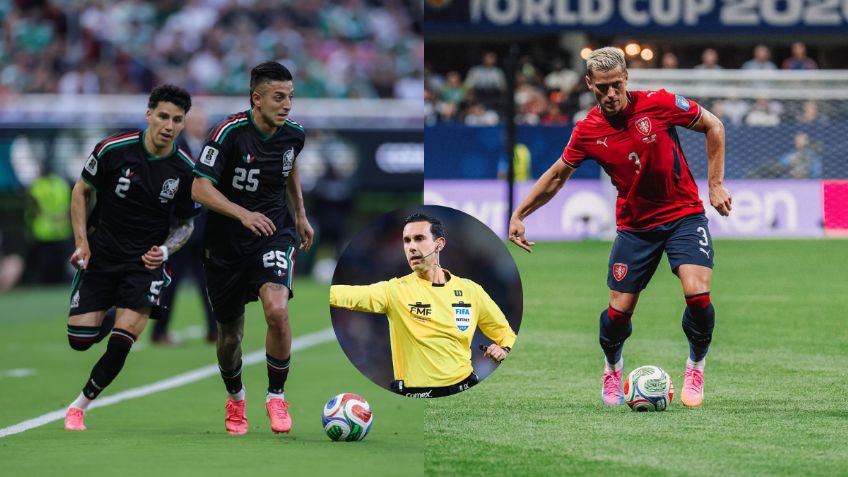 César Ramos, al Brasil vs Escocia; ¿Quién pitará el Chequia vs México en el Mundial 2026?