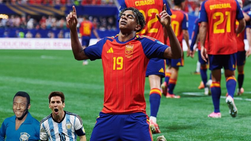 Lamine Yamal ingresa a selecto grupo de Pelé y Messi tras su primer gol en Mundiales
