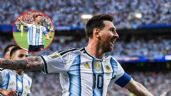 Foto ilustrativa de la nota titulada: Argentina vence a Austria y Messi rompe récord histórico: llega a 18 goles en los Mundiales