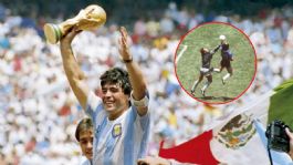 Foto que representa a 40 años de La Mano de Dios, el gol de Maradona que redefinió la historia de México 86