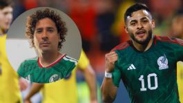 Foto que representa a Alexis Vega respalda a Guillermo Ochoa; ¿Será titular en el juego Chequia vs México?