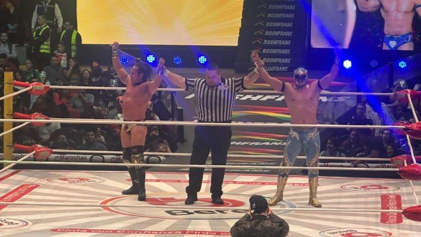 CMLL: ¡VIVA MÉXICO! Máscara Dorada y Volador Jr. vencen al Phantasmo y Black Tiger