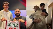 Foto ilustrativa de la nota titulada: Así nació la amistad de Carin León y Karim López, la nueva estrella mexicana en la NBA