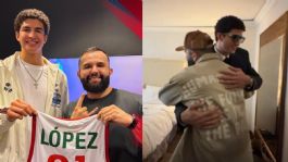 Foto que representa a Así nació la amistad de Carin León y Karim López, la nueva estrella mexicana en la NBA