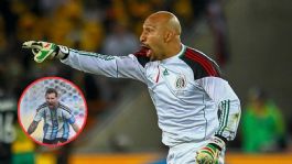Foto que representa a La vez que el Conejo Pérez impidió que Messi metiera gol en Sudáfrica 2010