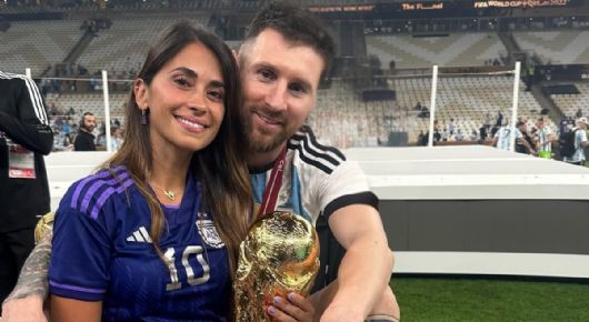 La conmovedora felicitación de Antonela Roccuzzo a Lionel Messi por su cumpleaños 39