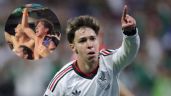 Foto ilustrativa de la nota titulada: El conmovedor festejo del padre de Mateo Chávez tras su GOLAZO en el Chequia vs México