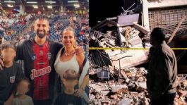 Foto que representa a Terremoto en Venezuela impacta al deporte: beisbolistas y futbolista buscan a sus familias