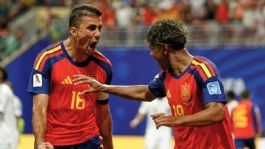 Foto que representa a Uruguay y España se juegan la vida en Guadalajara; México, atento al desenlace del Grupo H