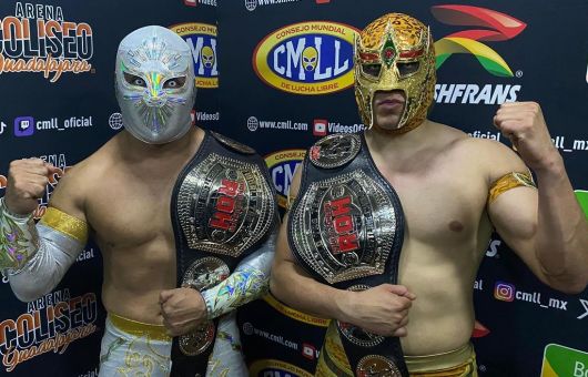 Místico y Máscara Dorada aspiran a defender Campeonatos de ROH en CMLL, AEW, NJPW y RevPro