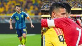 Foto que representa a James Rodríguez elogia a Cristiano Ronaldo tras el Colombia vs Portugal: “Es un ejemplo”