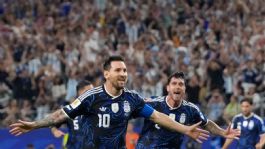 Foto que representa a Messi y su última proeza