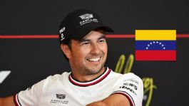 Foto que representa a Checo Pérez respalda a Venezuela con emotivo detalle durante el GP de Austria 2026
