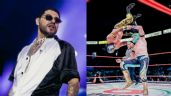 Foto ilustrativa de la nota titulada: ¿De cantante a luchador? Eduin Caz aparece por sorpresa junto a Máscara Dorada en el CMLL