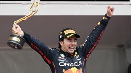 Foto que representa a Checo Pérez y su hazaña en el GP de Mónaco 2022; así ganó la carrera en El Principado