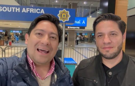 Familias de Julio Ibáñez y Daniel García los reciben en su regreso a México | VIDEO