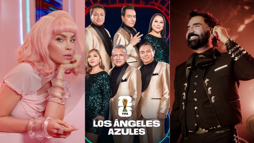 ¿Quiénes son los 5 artistas mexicanos que participarán en el álbum musical del Mundial 2026?