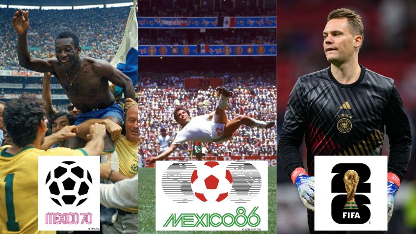 Copa Mundial: Los ÚNICOS países que participaron en México 1970, 1986 y 2026