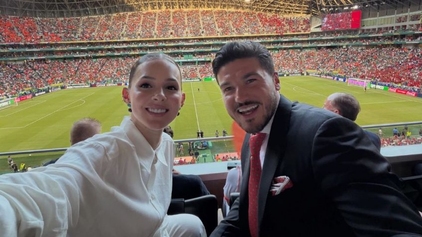 ¿Y si sí? Mariana Rodríguez se burla de Samuel García y le esconde el jersey del Tri