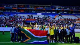 Foto que representa a Sudáfrica retrasa su último ensayo rumbo al Mundial; jugará ante Jamaica hasta el sábado