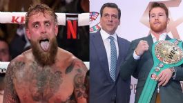 Foto que representa a Mauricio Sulaimán deja entrever que pelea Canelo Álvarez vs Jake Paul luce inviable
