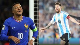 Foto que representa a Mbappé y Messi lucharán por ser el máximo goleador en Mundiales; ¿cuántos necesitan?