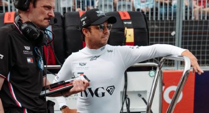 Checo Pérez se olvida de las carreras y se une a la actuación con Lily Collins