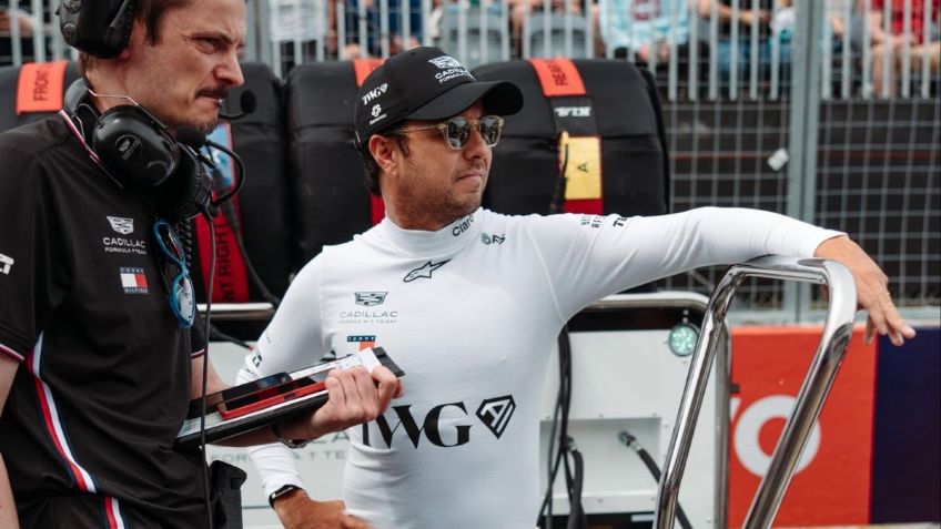 Checo Pérez se olvida de las carreras y se une a la actuación con Lily Collins