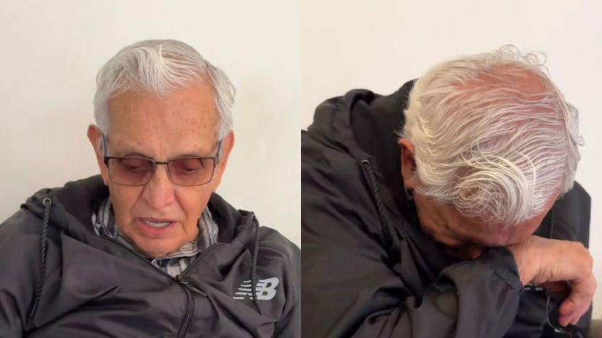 Abuelito rompe en llanto al enterarse que irá a un partido del Mundial 2026 | VIDEO