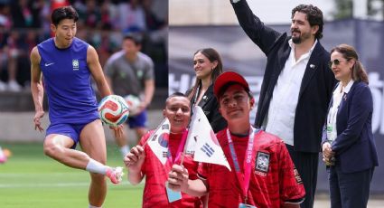 Amaury Vergara da la bienvenida a Heung-Min Son y Corea del Sur en sede de Chivas