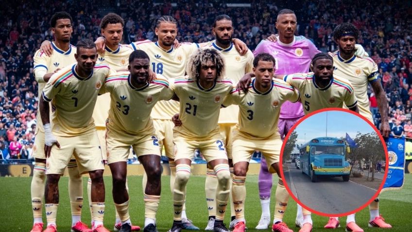 El camión escolar de Curazao que se volvió viral a 4 días del Mundial 2026 | VIDEO