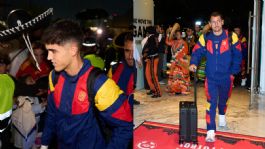 Foto que representa a España se rinde ante México tras espectacular bienvenida con mariachi en Puebla | VIDEO